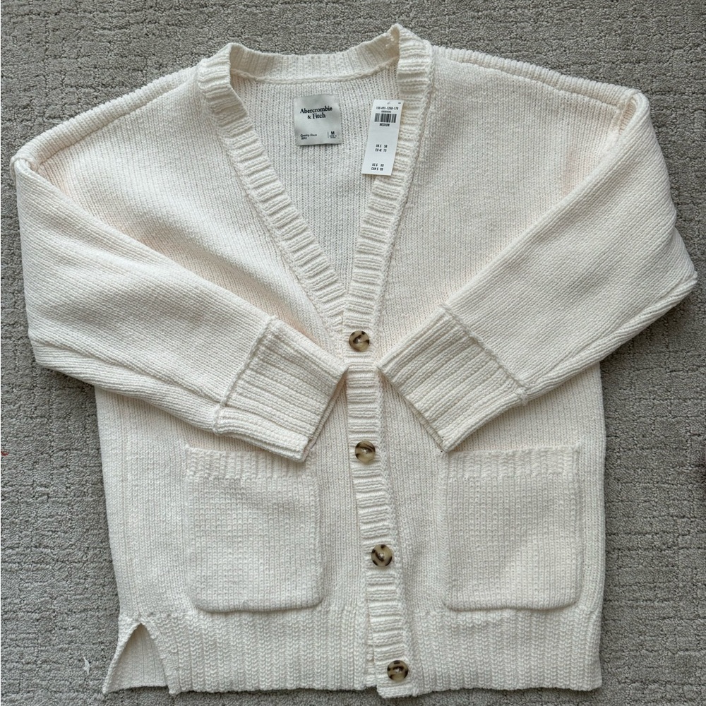 Abercrombie chenille sweater size medium nwt